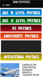Mobile Screenshot of miniphysics.com